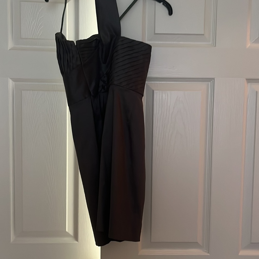 Bcbg Generation Gray Dress With Subtle Shimmer/Me… - image 2